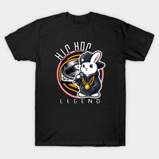 Hip Hop Legend Bunny Rabbit T-Shirt